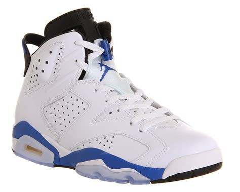 jordan blue and white 6